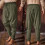 Herren-Piratenhose, mittelalterliche-braun S 5