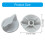 Boutons de minuterie pour commande de ventilateur et-6 paquets 4