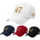 Gestickte 47-Baseballmütze, atmungsaktives Polyester,-Marineblau 2