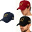 Gestickte 47-Baseballmütze, atmungsaktives Polyester,-Marineblau 3