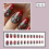 24Pcs Christmas Red Glittering Short Oval Flashy Red Berries 2