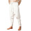 Herren-Piratenhose, mittelalterliche-Weiß M 1