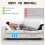 Sofa Cushions Support Foam Insert High Density-White 56x56x5cm 6