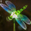 Solar Stake Light Hummingbird Butterfly Dragonfly 1 Pack 2
