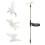 Solar Stake Light Hummingbird Butterfly Dragonfly 1 Pack 3