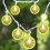 Lemon Slice LED String Lights, 59 in, Warm Glow, Battery 1