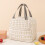 Insulated Portable Lunch Bag 3-Layer Silver Foil Lining 6