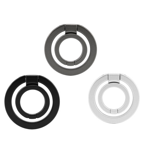 Antislip Magnetic Phone Stand Desktop Holder 360-Black 1