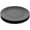 Set di stoviglie in melamina nera, 4 pezzi 1