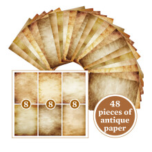 Klassisch strukturiertes A4-Druckerpapier, 48 Blatt,-ICH