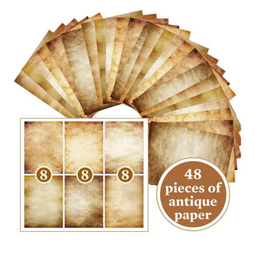 Creative Retro Designed A4 Sheets Double Sided Printing Paper-I