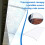 Polycarbonate Canopy for Doors & Balconies, 40x80cm 4