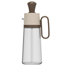Ölspenderflasche aus Glas mit Silikonpinsel, 550 ml
