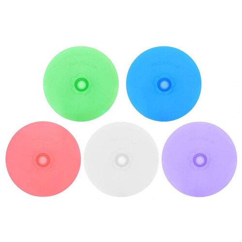 Couvercles de fermentation en silicone, 8,7 cm, lot de 5