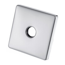 Thick 304 Stainless Steel Shower Arm Flanges Square-Silver