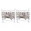 Elastic Chair Bows Tie Chair Back Sashes Decors Set-Silver Gray 1