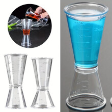 DEKAXID 2-Piece 40/10 ml Transparent Measuring Jigger