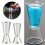 DEKAXID 2-Piece 40/10 ml Transparent Measuring Jigger 1