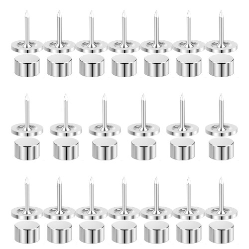 Thumbtacks Magnetic Push Pins for Cork Board Felt-20 pieces