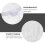 Witte plastic waterdispenser voor parkieten. 5