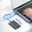 Quick Installation 2.5inch SATAs SSDs Enclosure for-USB Port 5