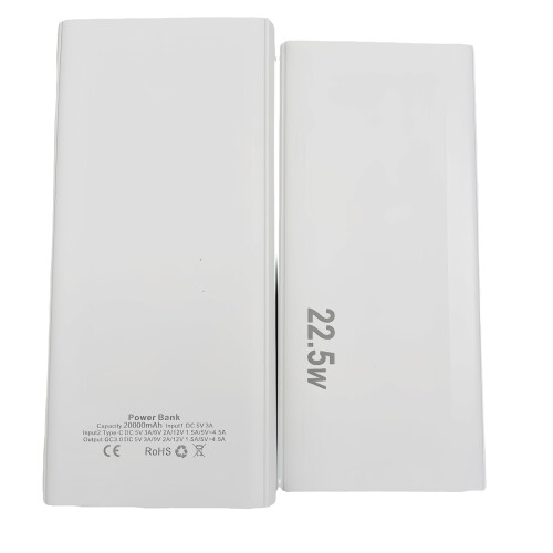 22.5W Fast Charging Power Case 1260110 Battery Box Shell-White 1
