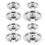 Edelstahl-Gewürztopfdeckel-Set 1