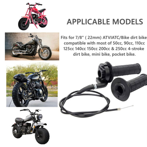 Off Roading Motorcycle Throttles Grip Vervanging Voor 110-250CC 2