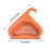 Runskmd triangular sink strainer rack with hanging hook 3