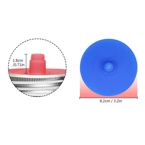 Couvercles de fermentation en silicone, 8,7 cm, lot de 5 1