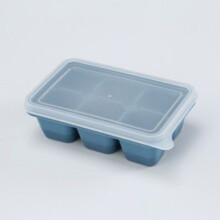Silicone Ice Tray with Cover 6 Cavities