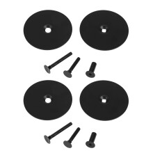 Cache-trous ronds pour porte de diamètre 2 5/8 po couvrant 1/2 à