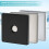 Rustproof Shower Arm Decorative Flanges Square Cover-Black 6