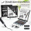 12Pcs Acrylic Paint Pen Brush Tip for Journaling-12 black 3