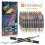 Doppelfarbiger Glitzer-Kunststift, Künstler-Acryl-Marker,-48 2