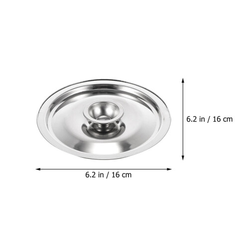 Edelstahl-Gewürztopfdeckel-Set 2