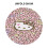 Hello Kitty Round Tablecloth 60 in, Polyester Spill-Proof 4