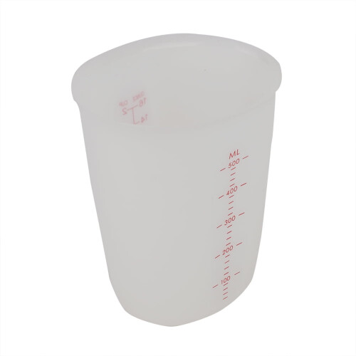 Cupán Tomhais Silicone 250ml nó 500ml 1
