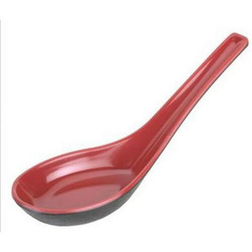 Asian Soup Spoons 6.5 in Long Handle 2 or 6 pcs 1