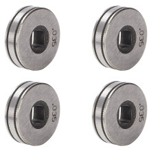 4X Mig Wire Feed Drive Roller Roll Wheel Kit 25Mm Diameter 0.8-0.9Mm/.030 Inch-.035 Inch