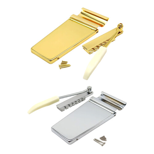 Long Arm Vibrato Tailpiece Easy to Install Electric-Silver 1