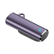 Aluminum USB Type C Charging Adapter Magnetic-Purple 4Pin