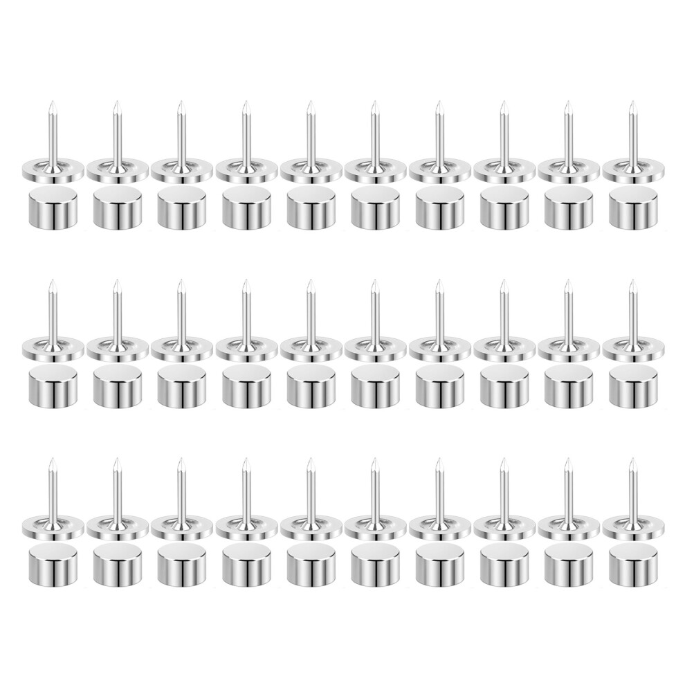 Thumbtacks Magnetic Push Pins For Cork Board Felt-30 Pieces 7704001145045