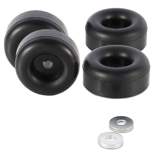 4pcs High Density Rubber AntiVibration Pad Reducing Noise