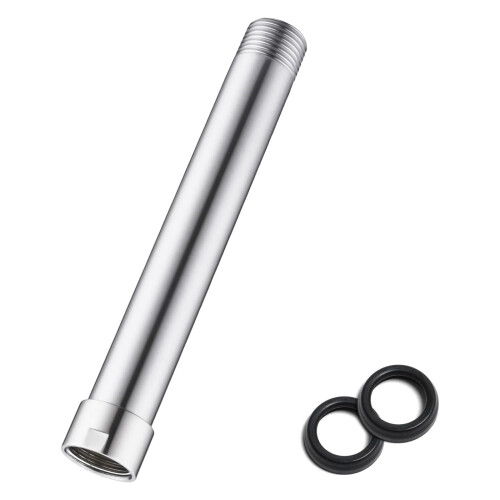 Shower Extender Stainless Steel Modern Shower Extension-Silver