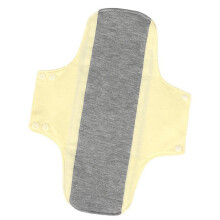 Thin Adult Urine Leakage Guards Cotton Core-yellow gray 280mm