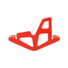 Heavy Type Mountain Bike Brake Calipers Shield Aluminum-Red