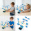 Plastic Satellite Model Building Set Hands On Assembly Space 2