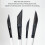 4Pcs Wood Handle Liner Brushes With Nylon Bristles Professional 4