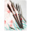 4Pcs Wood Handle Liner Brushes With Nylon Bristles Professional 6